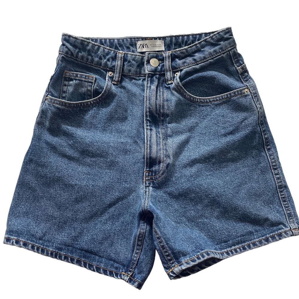 Zara Blue Jean Shorts